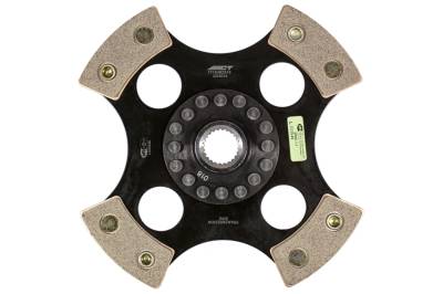 Advanced Clutch - Advanced Clutch 4224018 ACT 4 Pad Rigid Race Clutch Disc