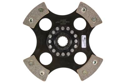 Advanced Clutch - Advanced Clutch 4224022 ACT 4 Pad Rigid Race Clutch Disc