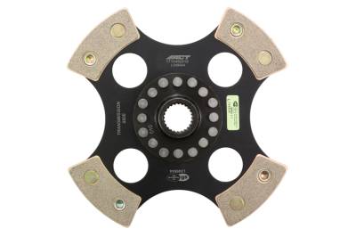 Advanced Clutch - Advanced Clutch 4224010 ACT 4 Pad Rigid Race Clutch Disc