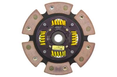 Advanced Clutch - Advanced Clutch 6200111 ACT 6 Pad Sprung Race Clutch Disc