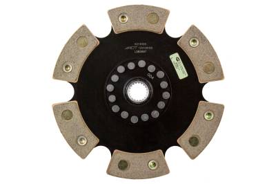 Advanced Clutch - Advanced Clutch 6214004 ACT 6 Pad Rigid Race Clutch Disc