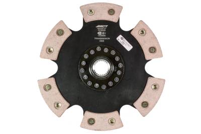 Advanced Clutch - Advanced Clutch 6236008 ACT 6 Pad Rigid Race Clutch Disc