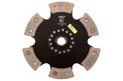 Advanced Clutch - Advanced Clutch 6240029 ACT 6 Pad Rigid Race Clutch Disc