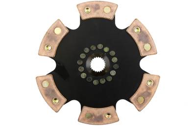 Advanced Clutch - Advanced Clutch 6240033 ACT 6 Pad Rigid Race Clutch Disc