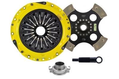Advanced Clutch - Advanced Clutch MB10-HDR4 ACT HD Race Rigid 4 Pad Clutch Kit w/Monoloc
