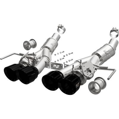 MagnaFlow Exhaust Products - MagnaFlow 19581 NEO Series Black Chrome Axle-Back System