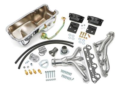 Trans-Dapt Performance - Engine Swap In A Box Kit'sB Ford in 83-97 Ford Ranger HTC Coated Hedders