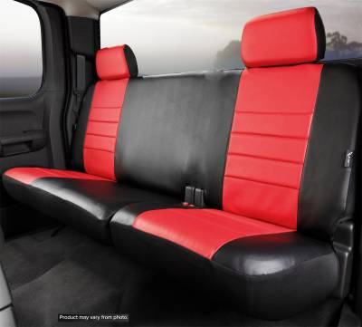 FIA - Fia SL62-89 RED LeatherLite Custom Seat Cover for 21-22 Frontier