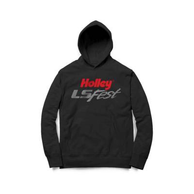 Holley - Holley 10295-LGHOL LS Fest Hoodie Large Black