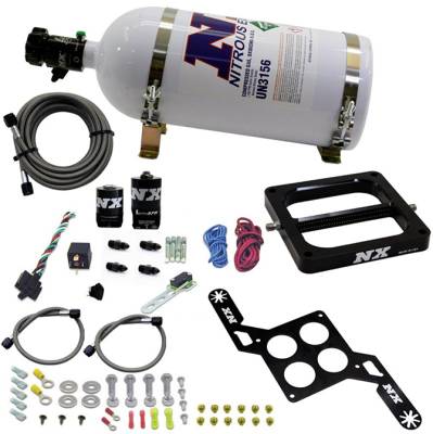 Nitrous Express - 4500 RNC Conventional Plate System w/.375" Solenoid w/10lb Bottle