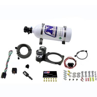 Nitrous Express - Nitrous Express 20943-05 Dodge Hellcat Nitrous Plate System w/5lb Bottle
