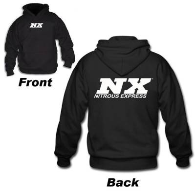 Nitrous Express - Nitrous Express 16599 BLACK NX HOODIE 3X