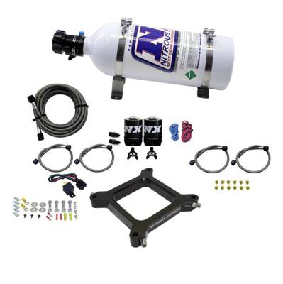 Nitrous Express - Nitrous Express 67540-05 4150 Assassin Plate Pro Power 100-500HP 5LB Bottle