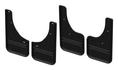 Gatorback - Gatorback 12" Black Front/Rear Mud Flap Set for Wagoneer WS GCR64K-BK