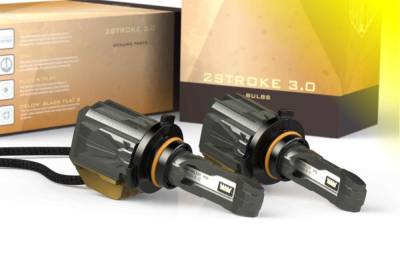 Morimoto - Morimoto 2Stroke 3.0 LED 9005 Headlight Bulbs-EACH Yellow LED1517-Y