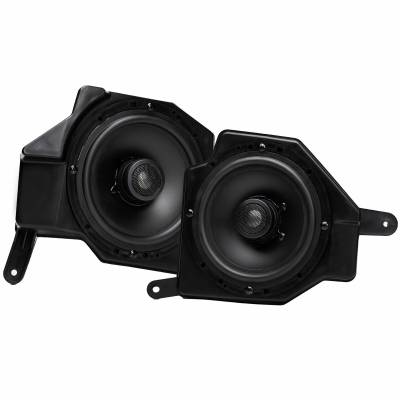 MB Quart - MB Quart Tuned Audio Series 6.5" Coaxial Front Speakers for Jeep JL/JT JC1-116E