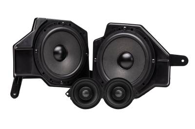 MB Quart - MB Quart Tuned Audio Series 3-Way Component Front Speakers for Jeep JS1-316