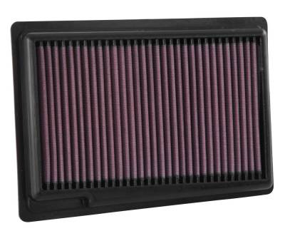 K&N - K&N 33-3087 Drop-In Replacement Air Filter