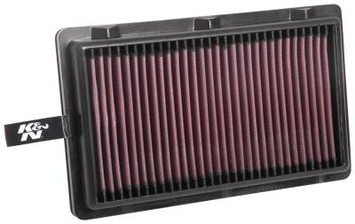 K&N - K&N 33-3125 Drop-In Replacement Air Filter
