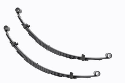 Rough Country Suspension Systems - Rough Country Front Leaf Spring Kit for 4" Lift for 64-80 FJ40 8041Kit