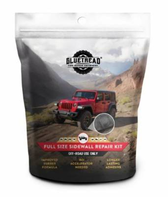 MORRFlate - MORRFlate GlueTread 4x4 Tire Sidewall Repair Kit MFT-GLUE