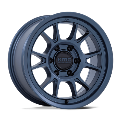 KMC - KMC Wheels KM729 RANGE 17x8.5 5x5.0 0mm Metallic Blue KM729LX17855000