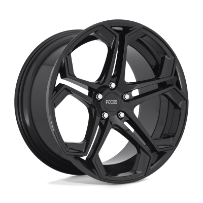 Foose 1PC - Foose Wheels F169 IMPALA 20x10.5 5x115 20mm Gloss Black F169200590+20