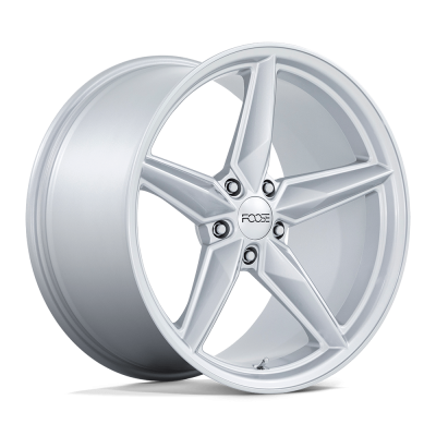 Foose 1PC - Foose Wheels F174 CF8 20x11 5x120 43mm Gloss Silver F174201113+43