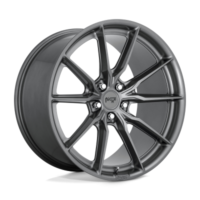 Niche 1PC - Niche Wheels M239 RAINIER 22x10.5 5x120 40mm Matte Anthracite M239220511+40