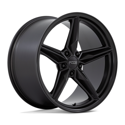 Foose 1PC - Foose Wheels F175 CF8 20x11 5x120 43mm Matte Black F175201113+43