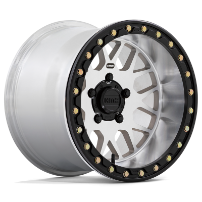 KMC Powersports - KMC Wheels KS235 GRENADE BEADLOCK 15x10 4x156 0mm Machined KS23551044500