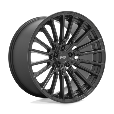 Niche 1PC - Niche Wheels M250 PREMIO 22x10 5x120 30mm Matte Black M250220021+30R