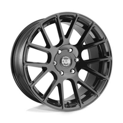 DUB 1PC - DUB Wheels S205 LUXE 20x9 6x5.5 30mm Gloss Black S205209077+30