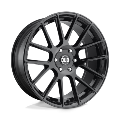 DUB 1PC - DUB Wheels S205 LUXE 24x9.5 6x5.5 30mm Gloss Black S205249577+30