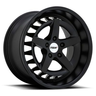 TSW - TSW Wheels DEGNER 18x10 5x112 25mm Satin Black 1810DNR255112M66