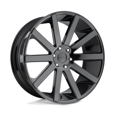 DUB 1PC - DUB Wheels S219 SHOT CALLA 24x10 5x5.5 25mm Gloss Black S219240085+25