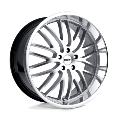 TSW - TSW Wheels SNETTERTON 18x8 5x4.25 40mm Hyper Silver/Mirrored 1880SNT405108S72
