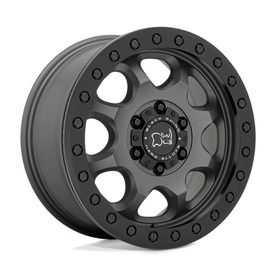 Black Rhino Hard Alloys - Black Rhino Wheels VENTURE BEADLOCK 17x8 6x130 38mm Gunmetal 1780VTR386130G84