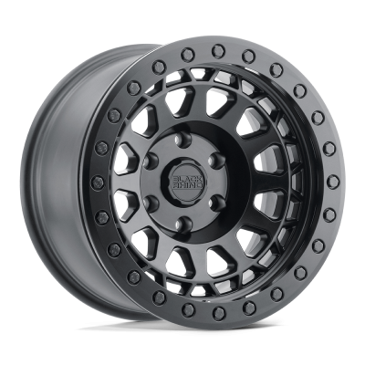 Black Rhino Hard Alloys - Black Rhino 1785PRM-85127M71 Wheels Primm Beadlock 17x8.5 5x5.0 -38mm Black