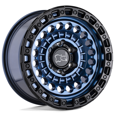 Black Rhino Hard Alloys - Black Rhino Wheels SENTINEL 20x9.5 8x6.5 12mm Blue/Black 2095STN128165U25