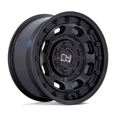 Black Rhino Hard Alloys - Black Rhino Wheels ATLAS 17x8.5 5x5.0/5.5 -10mm Matte Black BR007MX17853510N