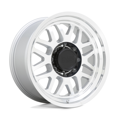 Black Rhino Hard Alloys - Black Rhino Wheels DELTA 18x9.5 8x170 -18mm Gloss Silver 1895DLT-88170S25