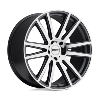 TSW - TSW Wheels GATSBY 22x10 5x120 37mm Gunmetal/Mirrored 2210GAT375120G76