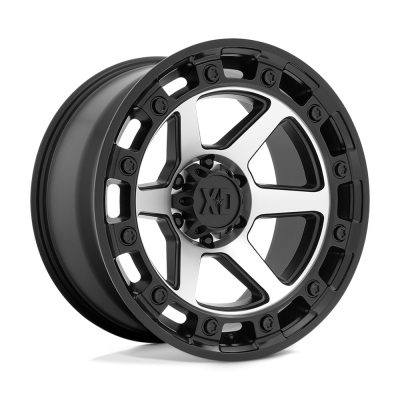 XD - XD Wheels XD862 RAID 17x9 6x5.5 0mm Satin Black/Machined XD86279068500
