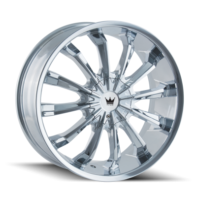 Mazzi - Mazzi Wheels 341 FUSION 22x9.5 5x5.0/5.5 18mm Chrome 341-22952C