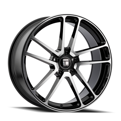 Touren - Touren Wheels 3297 TF97 20x9 5x4.5 35mm Machined & Black Gloss 3297-2965MB35