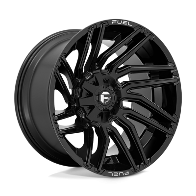 Fuel 1PC - Fuel Off Road D776 TYPHOON 22x12 5x4.5/5.0 -44mm Gloss Black D77622202647