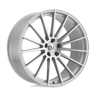 Mandrus - Mandrus Wheels STIRLING 22x11.5 5x112 32mm Silver/Mirror Cut 2215MAN325112S66
