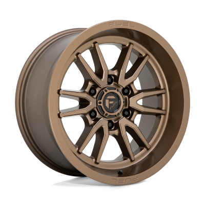 Fuel 1PC - Fuel Off Road D788 CLASH 18x9 6x5.5 -12mm Bronze D78818908445