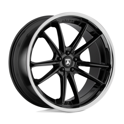 Asanti Black - Asanti Wheels ABL23-20901235BK ABL-23 SIGMA 20x9 5x4.5 35mm Gloss Black/Chrome